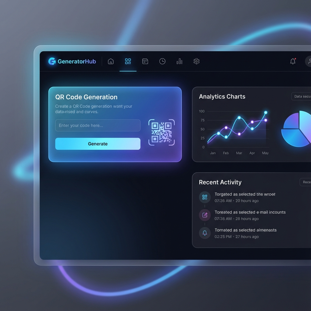 Modern Generator Dashboard
